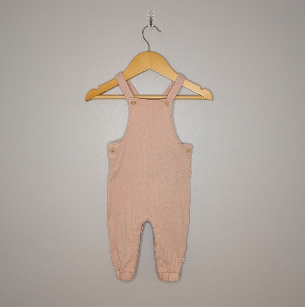 💙 2 for 15 💙 Petite Maison Organic Cotton Neutral Dusty Pink Overalls